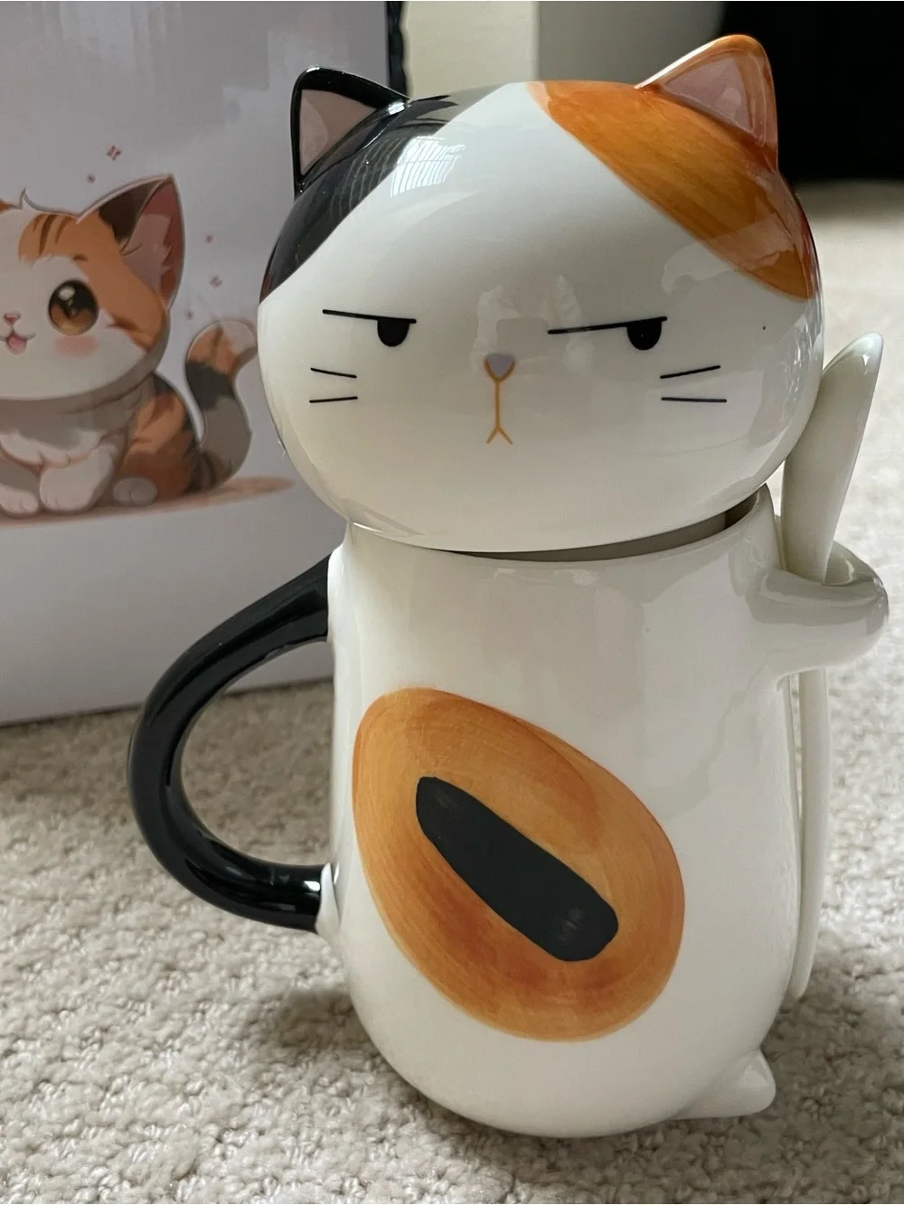 NIB - Calico Cat Mug
